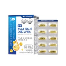 광동 초임계 알티지 오메가3 맥스 63g, 60정, 1개