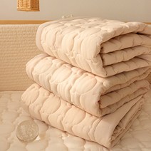 헬로미니미 신생아 곰누빔 데이베드 아기침대패드, 베이지