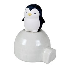 이글루 펭귄 세라믹 도자기 디퓨저 50ml, 그린티