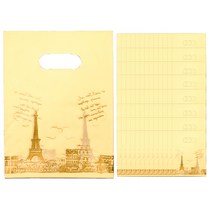 마켓감성 쥬얼리 팬시 간편 봉투, 100개, 베이지 타워