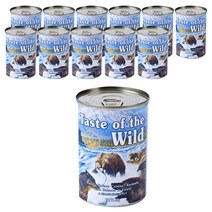 토우 그레인프리 강아지 주식캔, 훈제연어 앤 고구마, 390g, 12개