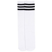 여아용 CC 줄무늬 반 양말 35cm CCV91USO173