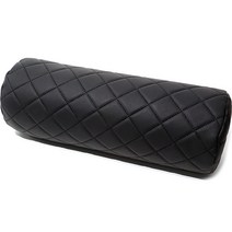 벤오토 차량용 원통형 프라이빗 메모리폼 목쿠션, 딥블랙, 1개