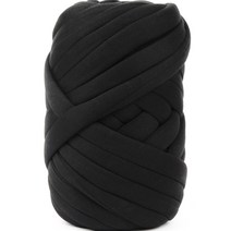 브랜드얀 패브릭 자이언트얀 약 1kg, 02번 블랙, 1개