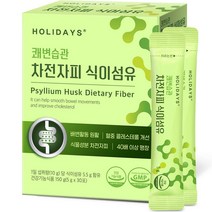 홀리데이즈 쾌변습관 차전자피 식이섬유 30p, 150g, 1개