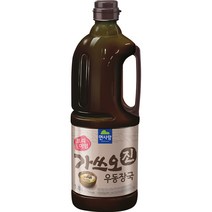 면사랑 프리미엄 진한맛 가쓰오우동장국, 1.8L, 1개