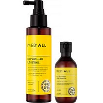 메디올 알시피 안티로스 두피청정 탈모완화 헤어토닉 120ml + 샴푸 100ml 세트, 1세트