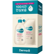 더마비 데일리 모이스처 바디로션 400ml + 리필 250ml 세트, 650ml, 1세트
