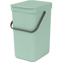 브라반티아 분리 휴지통 12리터, 제이드그린, 1개
