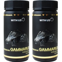 위더스 프리미엄 감마루스 거북이 사료 120ml, 14g, 2개