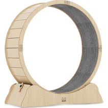 딩동펫 고양이 익사이트 우드 캣휠 M, 메이플, 1개