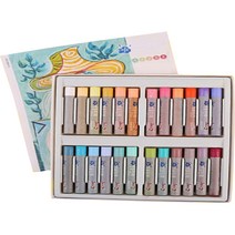 03 24색 마카롱 컬러 오일 파스텔 세트, 1세트