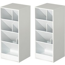 칼 공간절약형 펜꽂이 대 TS-002, 2개, 화이트