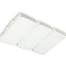 가온엘이디 시스템 LED 거실등 6등 180W, 화이트 + 전구색