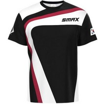 스맥스코리아 남성용 그랜드 숄더핏 쿨소재 배드민턴 티셔츠 SMAX-15