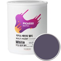 노루페인트 피카소 페인트 멀티 1L, 드라이그레이프 SP8100