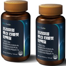퍼펙토 프리미엄 류신 타블렛 단백질 36g, 60정, 2개