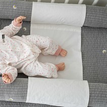 롤베이비 면100수 아기 바디필로우 뒤집기방지 필로우 커넥터, 혼합색상