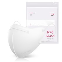 필나인 라이트핏 2D 새부리형 보건용 마스크 대형 성인용 KF94, 1개, 스노우화이트, 25개입