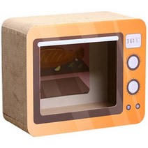 시슨드시마이펫 고양이 스크래쳐 하우스 오븐, 혼합색상, 1개