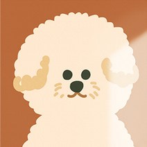 아트조이 DIY 명화그리기 20 x 20 cm, 숑숑 비숑