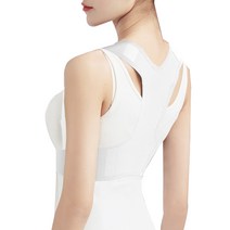 나음다름 허리 바른자세 성인 벨트 XS 화이트, 1개