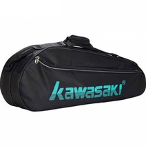 가와사키 배드민턴 2단 가방 KBB-8308, 블랙