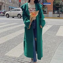 패션풀 여성용 물결 롱 가디건 + 스트랩 세트 29223