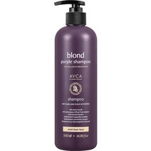 아브카 탈모기능성 블론드 헤어 보색 샴푸, 1개, 500ml