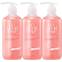 로더렛 인 잉글랜드 컬러핏 체리 플뢰르 헤어 샴푸 프루티 플로럴향, 3개, 500ml