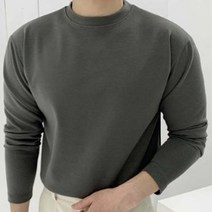 맨타임 남성용 MBT 분또 스판 머슬핏 긴팔티