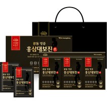 광동 명품 홍삼대보진 30p + 쇼핑백 세트, 1세트