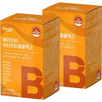퍼니트 메리트비 비타민B 콤플렉스 51g, 60정, 2개