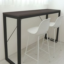 가구느낌 볼홈바 테이블 1500, 월넛 블랙