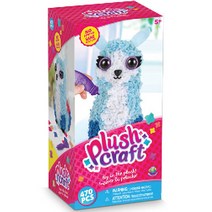 ORB 플러쉬 크래프트 인형만들기 라마, 혼합색상, 1세트