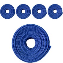 PP웨빙끈 웨빙끈 웨이빙끈 25mm 1마 90cm, 블루, 5개