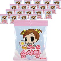안녕 자두야 한입 솜사탕 랜덤발송, 20개, 7g