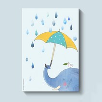 타네시아 TN17 컬러플 인테리어 액자 타입13, 캔버스프레임