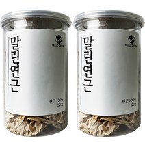 헬로우그린 국내산 말린 연근, 120g, 2개