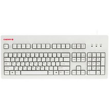 CHERRY Classic G80-3494 기계식 키보드 적축, 라이트 그레이, 일반형, 3494LYCKR-0