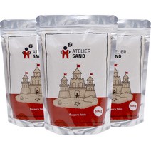 하퍼스테이블 아틀리에 샌드 리필 3p, 500g, 내추럴베이지