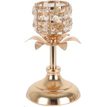 라스무스 웨딩소품 크리스탈 캔들홀더 S, 혼합색상