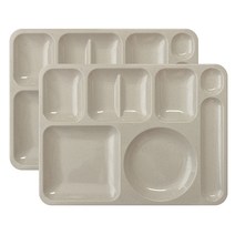 로야 단체급식 멜라민 4구 식판 719 2p, 마블