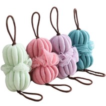 ROJI 보들 봉봉 샤워타올 4종 세트, 로지 보들 봉봉 샤워타올 4개, 1세트