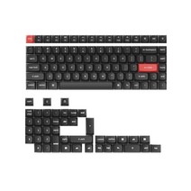 키크론 더블샷 PBT OSA 한영 라이트 앤 다크블루 키캡 풀 세트, 다크 블랙, PBT-01