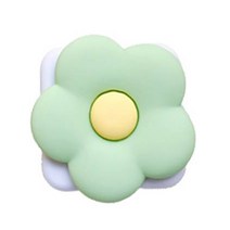 고지비 꽃 플립 리얼 거울 스마트톡, 민트, 1개