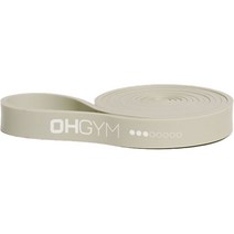 오짐 홈트 턱걸이 철봉 저항 운동 탄력 튜빙 라텍스 풀업밴드, 스톤