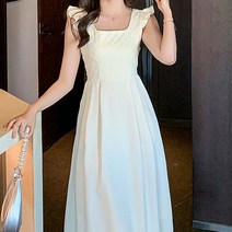 페이퍼먼츠 메르디 가넷 프릴 민소매 원피스 04380
