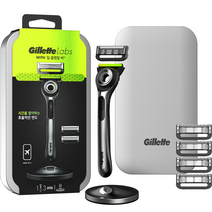 질레트랩스 딥클렌징바 면도기 세트, 1세트