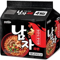 팔도 남자라면 115g, 4개